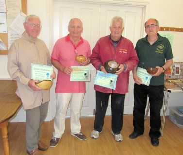 Winners of the August certificates as chosen by club members